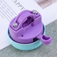 thumbnail image 4 of Car Bell Accessories Daisy Bike Bell for Kids 2Pcs Blue and Purple Set, 4 of 5