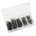 thumbnail image 2 of 50 piezas de eslabones giratorios de pesca, eslabones giratorios de hierro mejorados, accesorios de cambio rápido, aparejos, barril, conector de pesca Blanco, 2 of 8