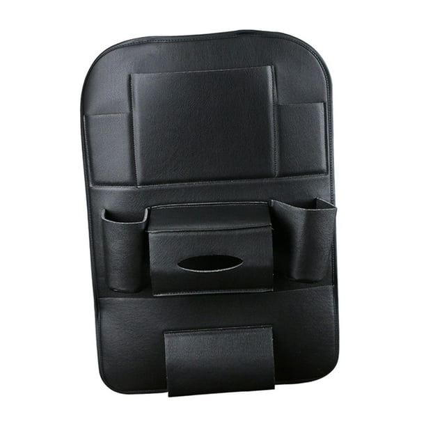 Organizador Trasero de Asiento DYNWAVEMX Protector de Asiento Trasero PU Negro
