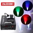 thumbnail image 5 of Smoke Fog Machine Spray Maker RGB 24 LEDs Remote DMX Vertical Stage Light Fogger DJ 1500W, 5 of 11