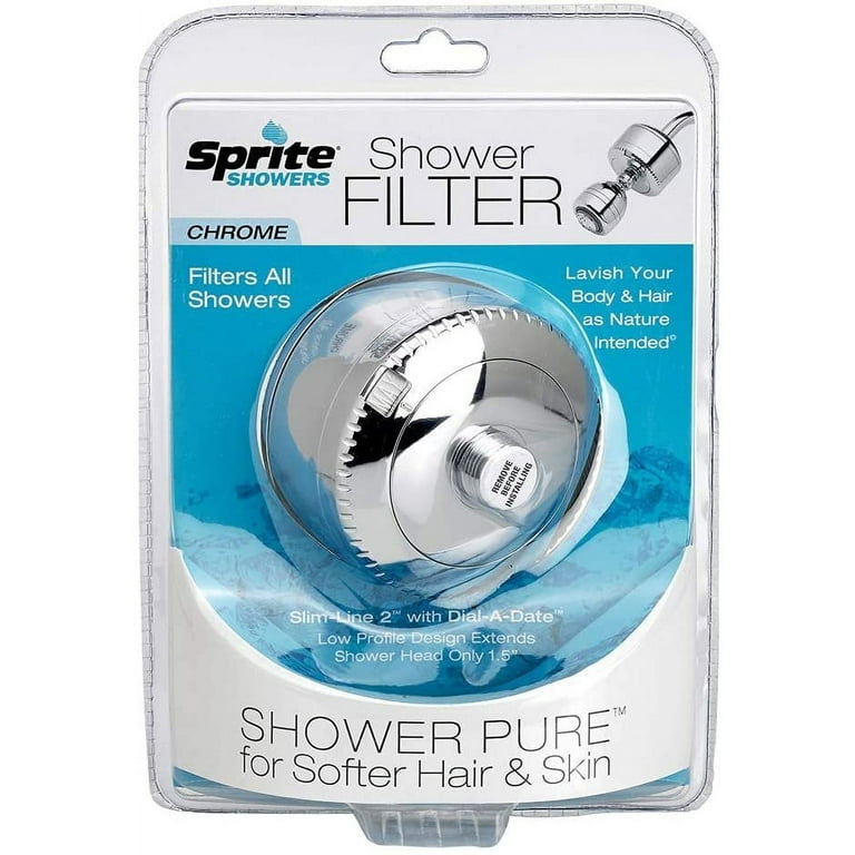 Sprite Showers Slim Line Universal Shower Filter System 