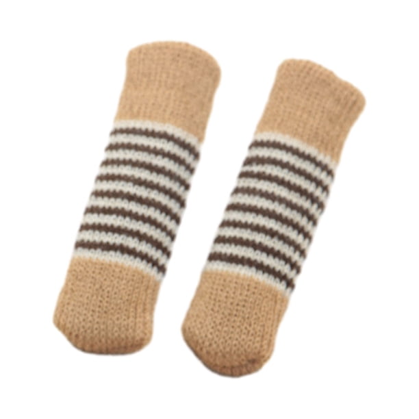 Billuyoard 24 pack/lote calcetines tejidos para patas de silla protectores de muebles elegantes y funcionales cubierta para patas de muebles Decoración del hogar estilo 10