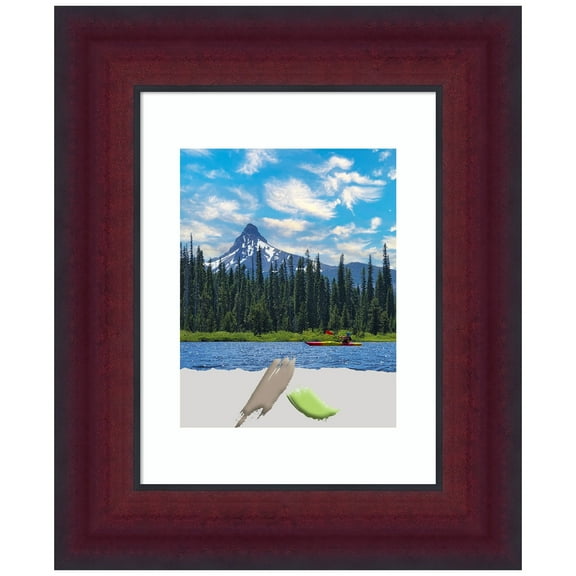 Canterbury Cherry Wood Picture Frame, Photo Frame, Art Frame