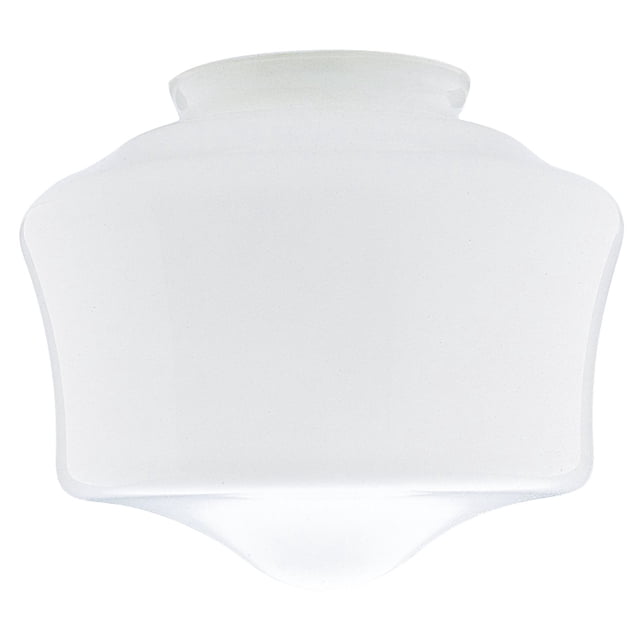 Lámpara Westinghouse Schoolhouse Globe de 19 cm, color blanco