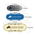 thumbnail image 5 of Designer Hand Made Sign (Blue) - Small, 5 of 5