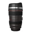 thumbnail image 1 of Termo en Forma de Lente de Cámara 24-105mm Acéro Inoxidable Para viaje, Café o Té HappyWare Lente, 1 of 4