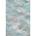thumbnail image 2 of Addison Rugs Mayfield Premium Machine Washable Transitional Swirls Teal Rectangle Rug, 10' x 14', 2 of 6