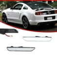 thumbnail image 2 of GTINTHEBOX Clear Lens White SMD LED Rear Side Marker Lights For 2010-2014 Ford Mustang S197, 2 of 11