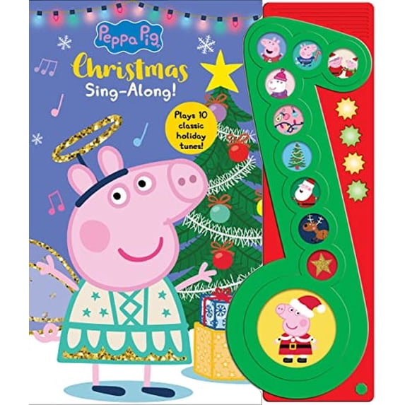 Pre-Owned Peppa Pig: Christmas Sing-Along! Sound Book, (Board Book)