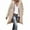 01 Khaki, variant on zfwon Winter Coats for Women Longline Fleece Lined Jacket Solid Color Casual Loose Fit Zip Up Warm Quilts Jacket Thicken Padded Jackets Puffer Coat Overcoat Outerwear with Pockets