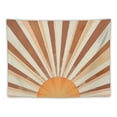 thumbnail image 5 of ONETECH Vintage Sun Tapestry Retro Boho Sunset Tapestries for Bedroom Aesthetic Classroom Tapastry's Wall Hanging Abstract Rainbow Wall Tapestry for Living Room Dorm, 5 of 6