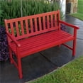 thumbnail image 1 of Pemberly Row Banc de Jardin Patio Rouge, 1 of 1