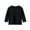 Black, variant on WUANDIXFA Boys Long Sleeve Shirts 1-9 Years Cotton Solid Crew Neck Basic Shirts Fall Clothes,Navy,6-8 Years