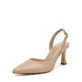 thumbnail image 2 of DREAM PAIRS Women's Chic Pointed-Toe Slingback Heels – Elegant & Versatile, 2 of 7