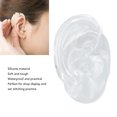thumbnail image 4 of Modelo de oreja de silicona estructura clara del modelo de oreja humana de silicona de color transparente para la práctica de costura de orejas ANGGREK Otros, 4 of 8