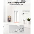 thumbnail image 3 of Base de carga portátil Rihvy USB-C de 6 puertos, 3 of 5