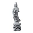 thumbnail image 3 of DOLITY Guan Yin Statue Artwork Chinese Collection Feng Shui for Office Desk Hallway, 3 of 9