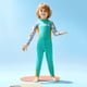 thumbnail image 1 of Traje de Neopreno Traje de buceo para niños de manga larga de neopreno de 2,5 mm para deportes acuáticos (verde S) Ygjytge Verde T S para Unisex, 1 of 7