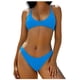thumbnail image 2 of Trajes de baño tankini para mujer Traje de baño diario para mujer Conjunto de traje de baño conservador de cuerpo cómodo Traje de baño de dos piezas para mujer, 2 of 5