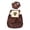 Brown, variant on TIELUTT Pet Transformer Postman Styling Dress Up Dog Pet Clothes for Medium Dogs Pet Clothes Hangers for Small Dogs Pet Clothes for Large Dogs Male Pet Clothes Rack Hanger Pet Clothes Rack