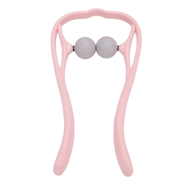 Masajeador de Cuello, Diseño en Forma de U, Fácil de Usar, Mejora la Circulación Sanguínea, Tejido Profundo, Ergonímico Ergonímico, Masajeador de Hombro de Punta Dual