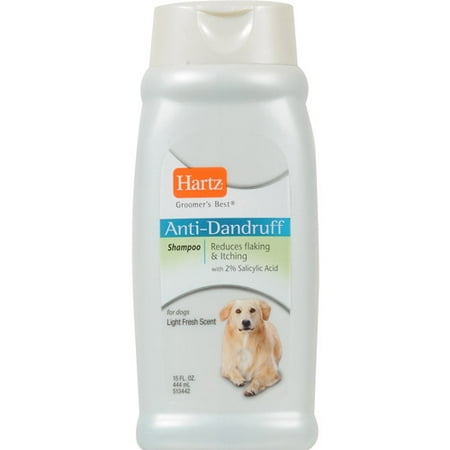 Hartz Groomer's Best Anti-Dandruff Shampoo for Dogs, 15 oz 