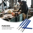 thumbnail image 2 of SHINYPASING 5Pcs Precision Heat Treated Center Hole Punch Pin Punch Cylindrical for Metal Working Tool, 2 of 8
