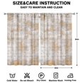 thumbnail image 2 of Gray Abstract Oil Painting Curtains-blackout Curtains Bedroom Decor Living Room Darkening Grommet Window Drapes 2 Panels Set 52"x 84", 2 of 2