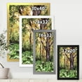 thumbnail image 4 of Designart 'Autumn Forest With A Large Tree' Lake House Framed Art Print, 4 of 4