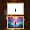 thumbnail image 3 of Boreal Craft Lamp Light The Lamp 4D LED Frame Illuminated Picture Night Light Holy Light With Inspirational Message Frame Picture For Home G Silicone Night Light tooth Vibe for Couples Ceiling, 3 of 3