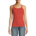 thumbnail image 4 of No Boundaries Ribbed Cami Top, 1 or 5-Pack, Women's, 4 of 5