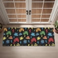 thumbnail image 2 of Multicolor Controllers Games Icons Black Pattern Door Rugs,Washable Non Slip Door Mats Indoor,Decorative Door Mats,Entry Mat Indoor for Entrance,Bedroom,Kitchen,Bathroom,16"x47", 2 of 6