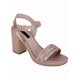 thumbnail image 1 of Sandalia con tacón Stela en Textil – Beige, 1 of 4
