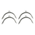 thumbnail image 4 of Transemion 2pieces Exquisite Patterns On Metal Purse Frame For Unique DIY Metal Purse Frame Kiss Clasp Lock Sturdy And Durable silver 15CM 2Set, 4 of 6