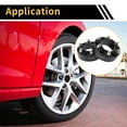 thumbnail image 3 of 2Pcs 6x139.7mm Wheel Spacers 106.1mm M12x1.5 Hubcentric Wheel Spacer Forged Wheel SpacerS for Toyota 4Runner 89-23 Aluminum Alloy 6061-T6, 3 of 6