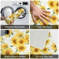 thumbnail image 6 of Cauagu Artistic Marble Pattern Sunflower Print Front Door Mat for Indoor Entrance 16x24 Inche,Absorbent Doormat Washable Carpet for Bathroom/Garage/Kitchen/Entry/Back, 6 of 7