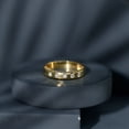 thumbnail image 6 of Rosec Jewels - Lab Grown Diamond Band Ring for Men (Ef-Vs Quality) - Flush Set Diamond Ring for Valentines Day, 10K Yellow Gold, US 8.50, 6 of 8