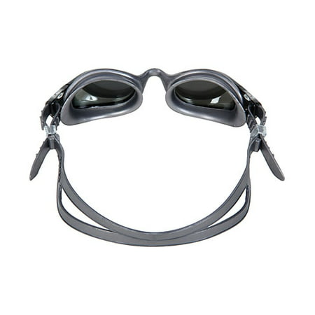 speedo hydrosity mirrored swim goggle, charcoal, one size
