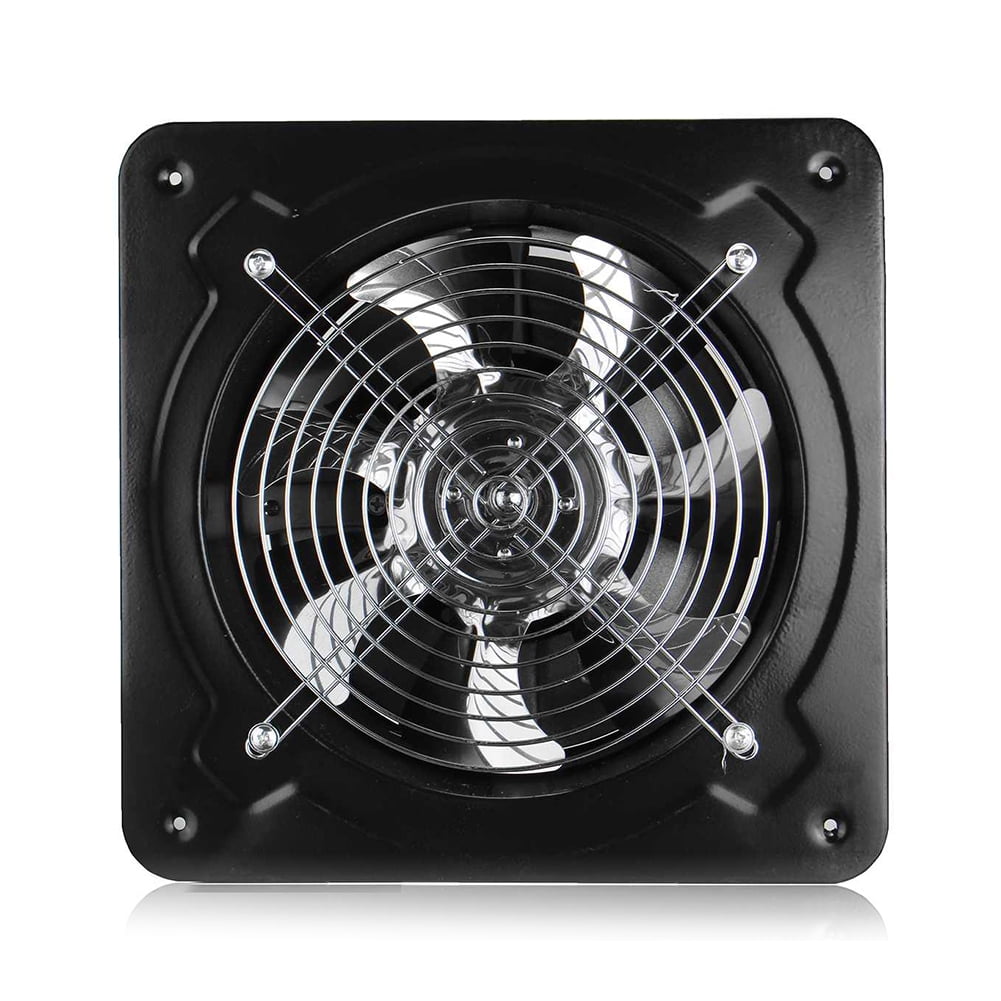 Stuffygreenus 6" Duct 650m³/h 40W 110V Metal Exhaust Ventilation Fan 50db, 2800rpm - Black