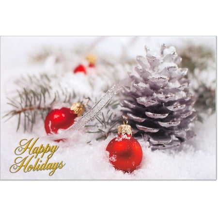 Happy Holidays Christmas Cards - 16 Greeting Card
