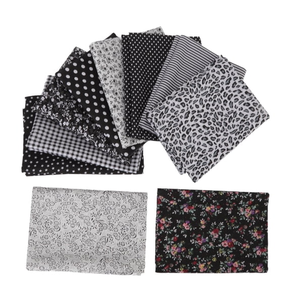 Tela artesanal suave que evita la formación de bolitas, impresión, algodón, tela para coser y acolchar, álbumes de recortes, 10 colores