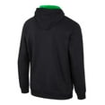 thumbnail image 3 of Men's Colosseum  Black Oregon Ducks Half-Zip Pullover Hoodie, 3 of 3