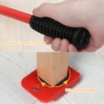 Mixfeer Heavy Furniture Moving Kit Roller Lifter Moving System with 4 Wheel Sliders Lifter