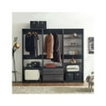 thumbnail image 2 of Prosper Gray Freestanding Walk in Wood Closet System, 2 of 8
