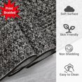 thumbnail image 4 of Washable Area Rugs 9x12 Rug Living Room Rug Modern Rugs for Bedroom Blue Geometric Soft Large Area Rug Non Slip Throw Rugs Stain Resistant Carpet for Nursery Dining Room 9'x12' Black/Grey, 4 of 5