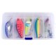 thumbnail image 3 of Caja de 5pcs Señuelos exterior exterior exterior Real de Peces Minnow Crankbaits 5x Broche Pesca Sharpla Minnow Fishing Lures Kit, 3 of 8