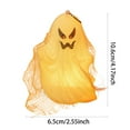 thumbnail image 3 of Light Up Halloween Ghost Decorations LED Ghost Figurines for Indoor Decor Cute Ghost Tabletop Centerpiece for Desk Shelf Mantel Halloween Party Supplies, 3 of 4