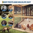 thumbnail image 1 of Hardware Toile – Treillis Galvanisé Robuste 1/2 Pouces, 19GA – Treillis de Jardin et Clôture – Résistant à la Rouille – Volaille, Poulailler, Cage à Lapin et Barrière pour Animaux – Protection des Chasseur, 1 of 14
