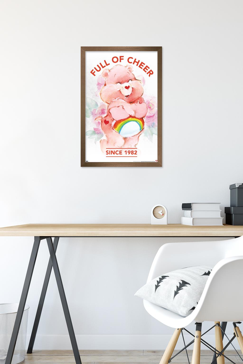 Care Bears - Full of Cheer Wall Poster, 14.725" x 22.375" Framed