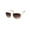 Gold Brown, variant on Mens Air Force Classic 90s Narrow Racer Pilots Sunglasses Gold Brown